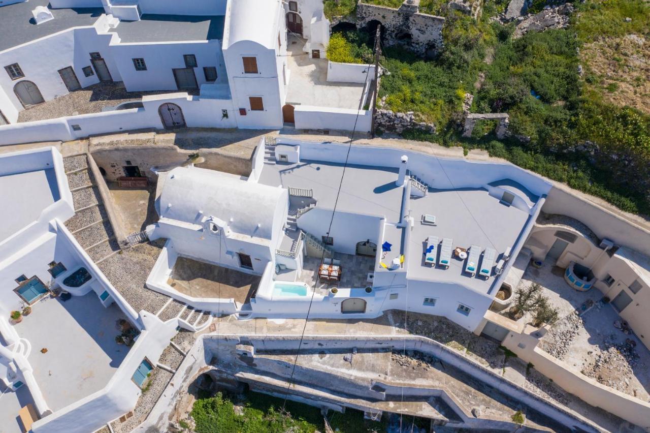 Вилла Santorini 180 Degrees Пиргос Экстерьер фото