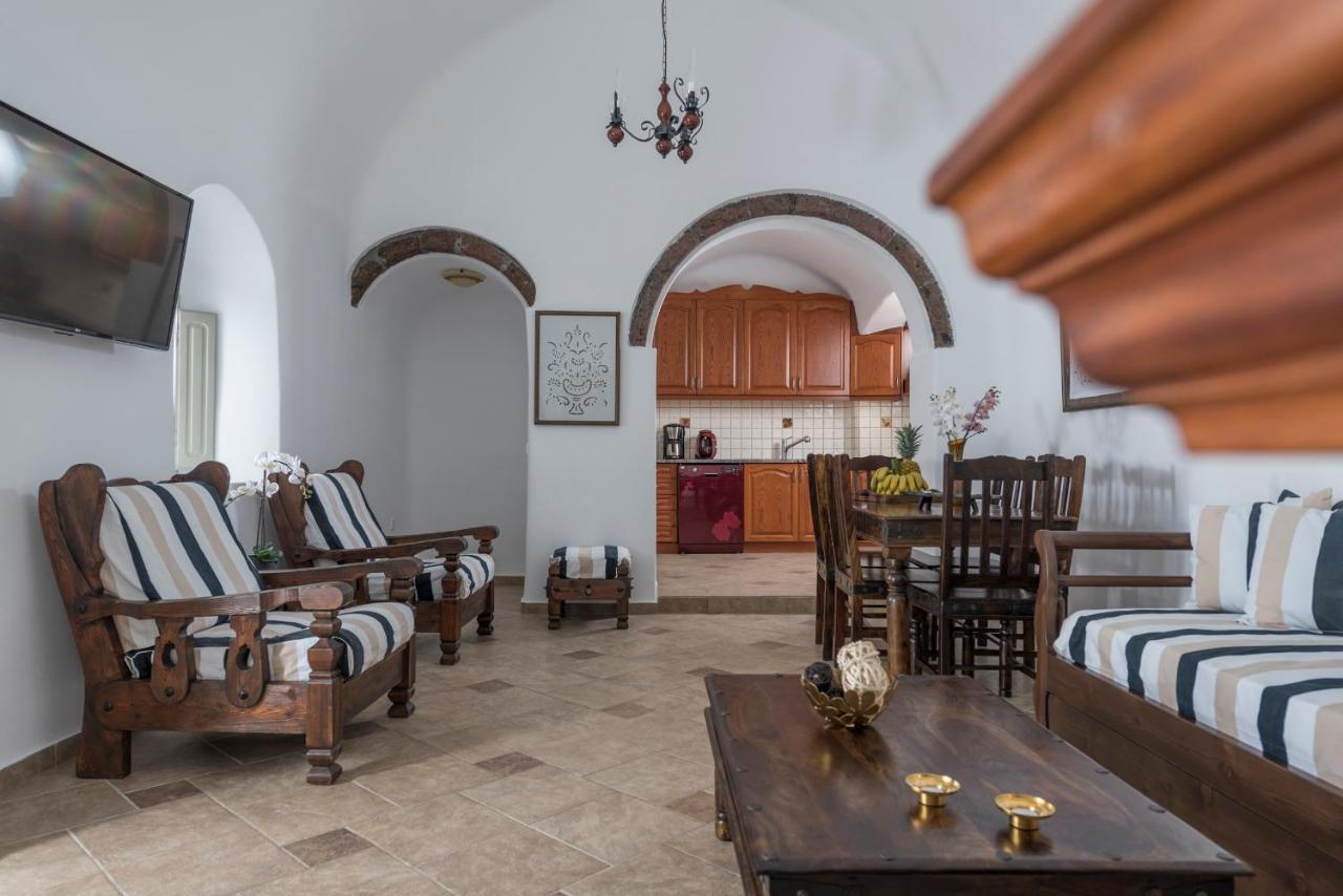 Вилла Santorini 180 Degrees Пиргос Экстерьер фото