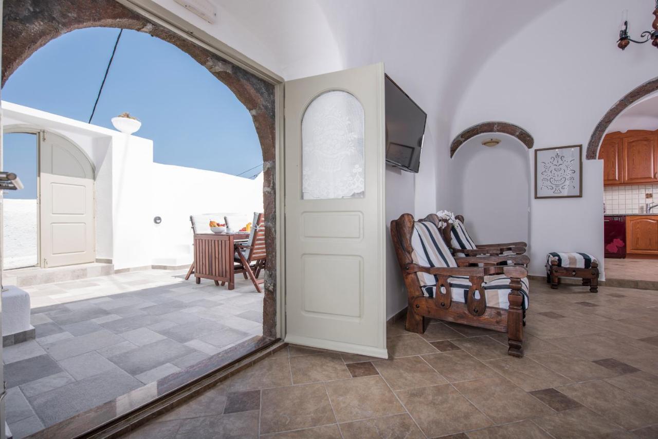 Вилла Santorini 180 Degrees Пиргос Экстерьер фото