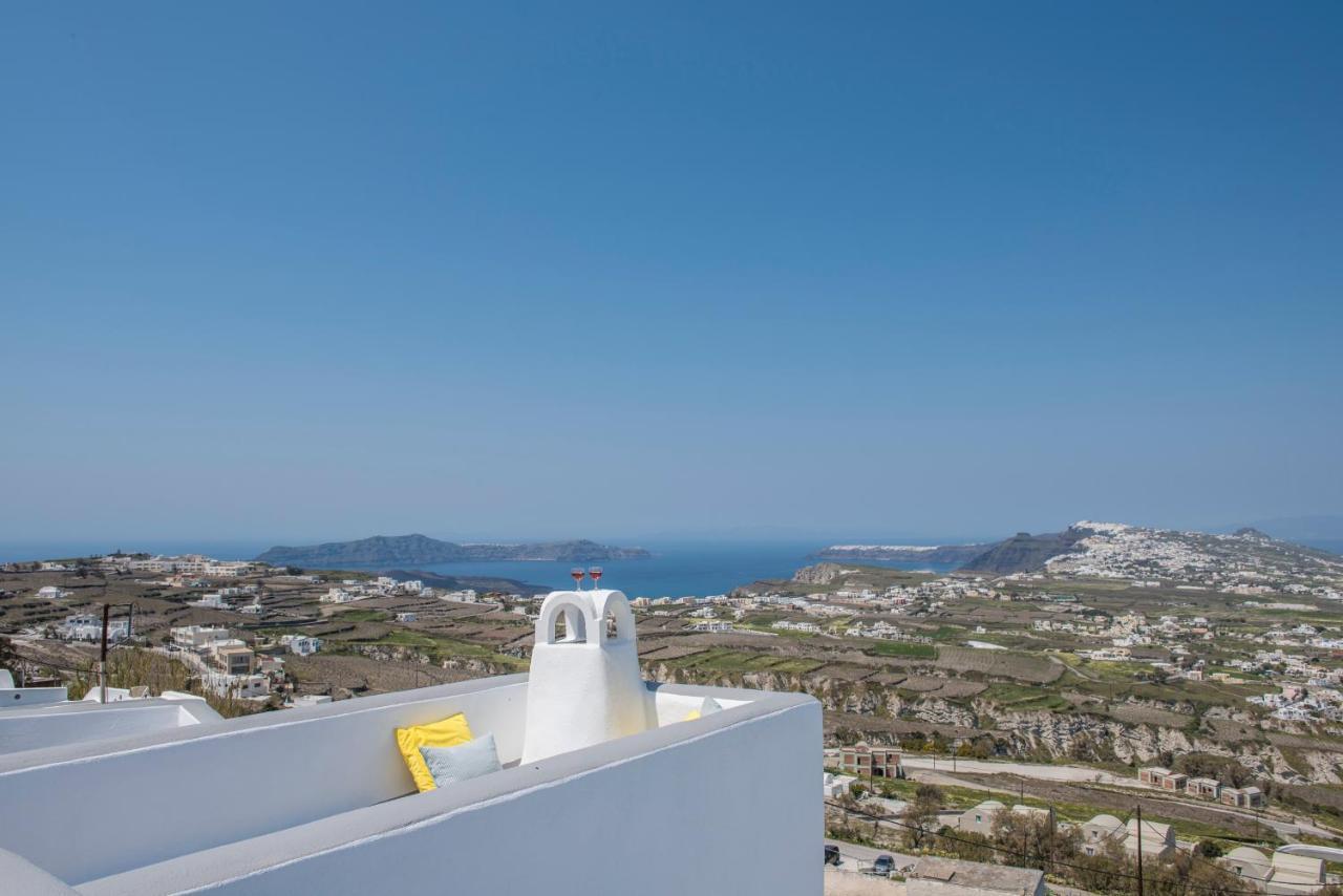 Вилла Santorini 180 Degrees Пиргос Экстерьер фото