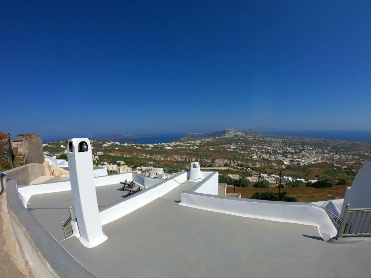 Вилла Santorini 180 Degrees Пиргос Экстерьер фото